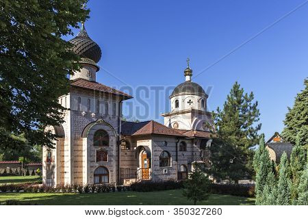 Lesje, Serbia - - August 11, 2019: Lesje Monastery Of The Blessed Virgin Mary, Sumadija And Western 