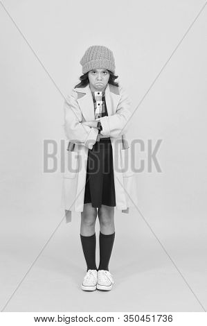 Street Style. Rebel Teen Girl. Madcap Concept. Teen Age. Girl Adorable Stylish Modern Teenager. Cool