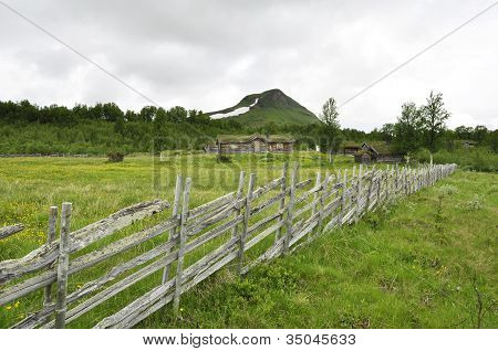 Old wooden house