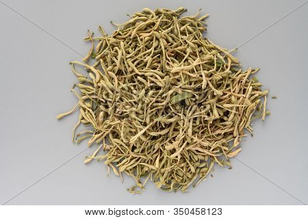 Herb Medicine Jinyinhua Or Lonicerae Japonicae Flos Or Japanese Honysuckle Flower Bud