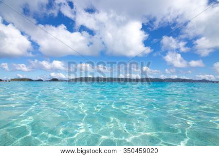 Remote Island Zamami Beach In Okinawa, Japan