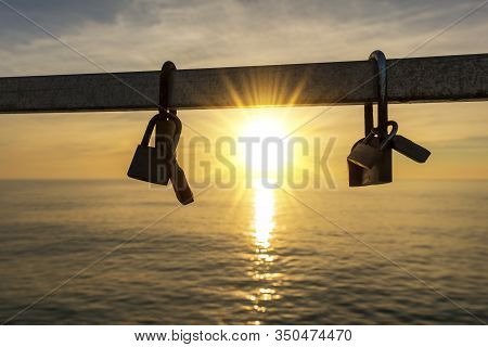 Married By The Sea At The Golden Dawn