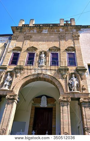 Church Of Santa Maria Della Catena Built In 1780 Cefalu Sicily