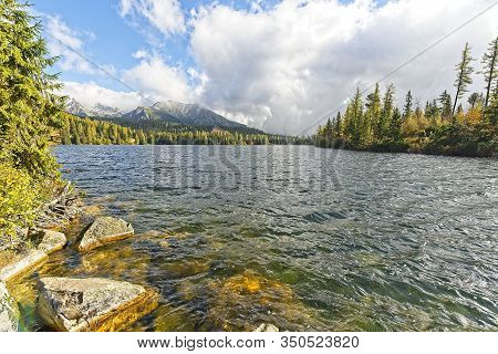 High Tatras Mountains At Strbske Pleso