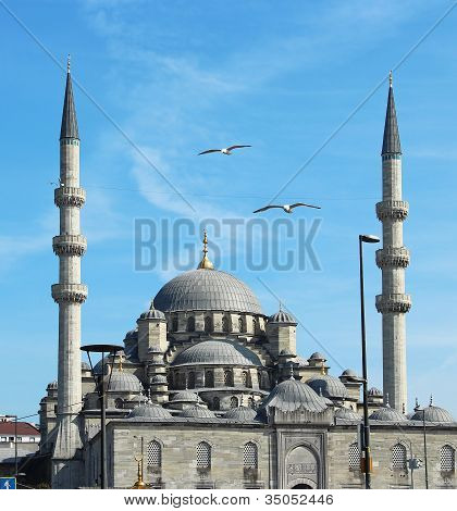 Nueva mezquita, Estambul, Turquía