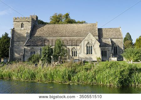 St Cyr's Church & Stroudwater Navigation Canal
