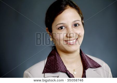 インド ビジネスの女性の肖像画