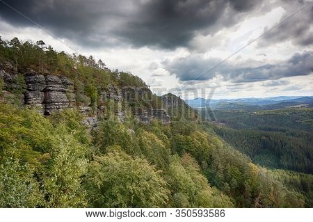View From Pravcicka Brana Natural Landscape