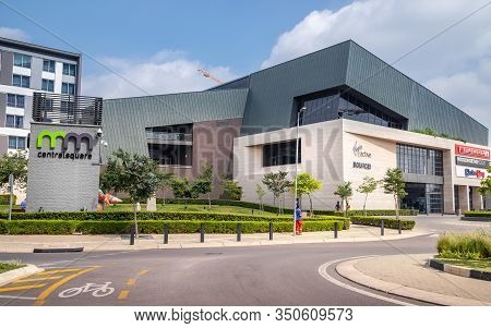 Pretoria, South Africa, 29th January - 2020: Landscaping Surrounding Newly Built Business Centre
