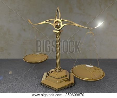 Gold Scales Justice. Image & Photo (Free Trial) | Bigstock