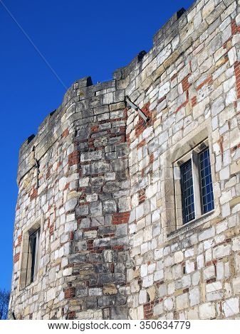 A Close Up Of A Corner Turrets On Lendal Tower The 14 Th Century Defensive Structure And Water Tower
