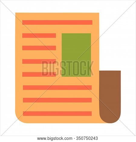 Checklist Document Line Icon. Task List Linear Style Sign For Mobile Concept And Web Design. Test Re