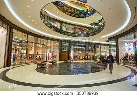 BERLIN, GERMANY - CIRCA SEPTEMBER, 2019: interior shot of Mall of Berlin.
