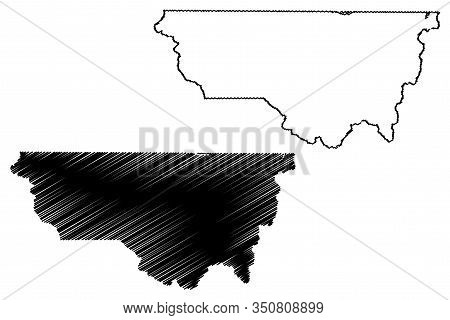 Pitkin County, Colorado (u.s. County, United States Of America,usa, U.s., Us) Map Vector Illustratio