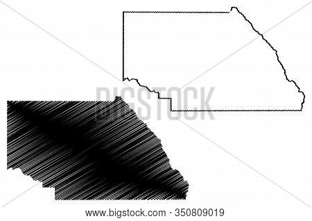 Saguache County, Colorado (u.s. County, United States Of America,usa, U.s., Us) Map Vector Illustrat