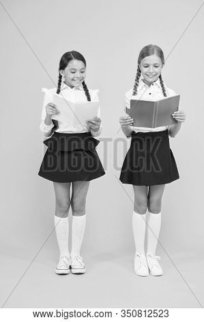 Kids Best Friends Classmates. School Friendship. Most Important Thing One Learns In School Is Self E