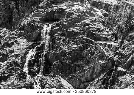 View Of The Barron Falls Near Kuranda In North Queensland, Australia