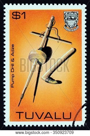 Tuvalu - Circa 1983: A Stamp Printed In Tuvalu From The 