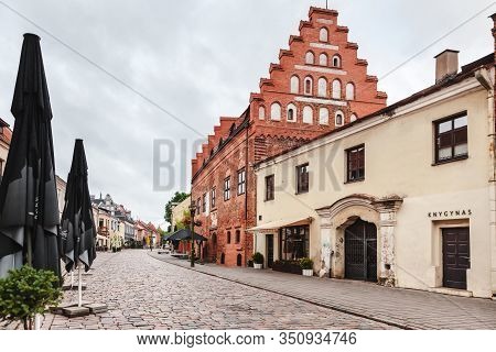 Streets Of Kaunas Old Town