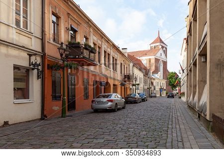 Streets Of Kaunas Old Town
