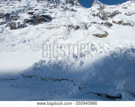Skitouring Paradise Silvretta Mountains In Austria