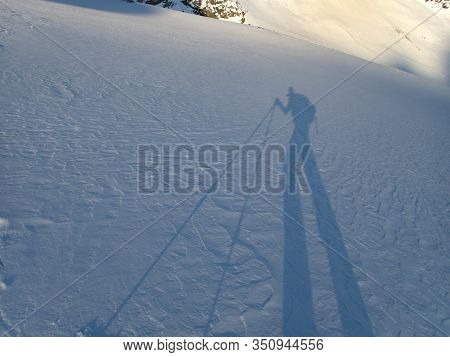Skitouring Paradise Silvretta Mountains In Austria