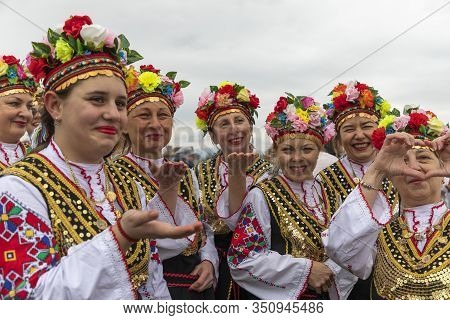 Masquerade Festival In Elin Pelin, Bulgaria. Culture, Indigenous.