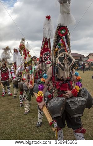 Masquerade Festival In Elin Pelin, Bulgaria. Culture, Indigenous.