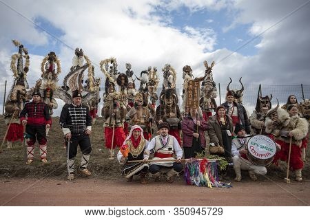 Masquerade Festival In Elin Pelin, Bulgaria. Culture, Indigenous.