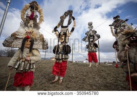 Masquerade Festival In Elin Pelin, Bulgaria. Culture, Indigenous.