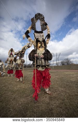 Masquerade Festival In Elin Pelin, Bulgaria. Culture, Indigenous.