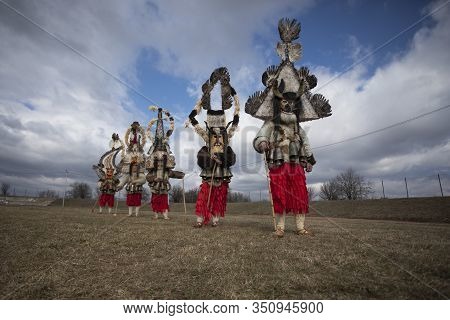 Masquerade Festival In Elin Pelin, Bulgaria. Culture, Indigenous.