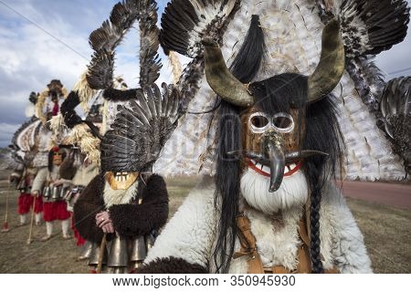 Masquerade Festival In Elin Pelin, Bulgaria. Culture, Indigenous.