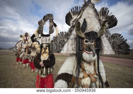 Masquerade Festival In Elin Pelin, Bulgaria. Culture, Indigenous.