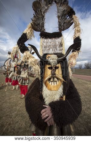 Masquerade Festival In Elin Pelin, Bulgaria. Culture, Indigenous.