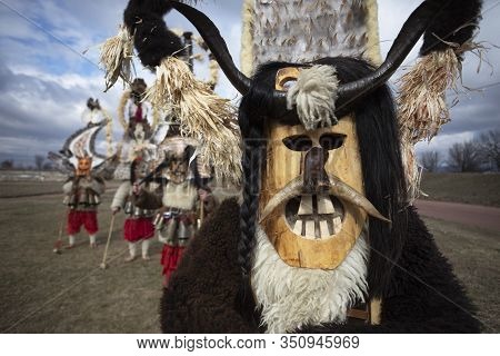 Masquerade Festival In Elin Pelin, Bulgaria. Culture, Indigenous.