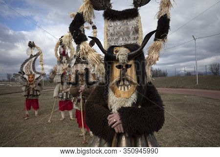 Masquerade Festival In Elin Pelin, Bulgaria. Culture, Indigenous.