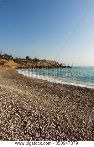 The Coves Of Vinaroz A Clear Day