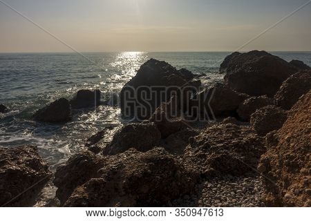 The Coves Of Vinaroz A Clear Day