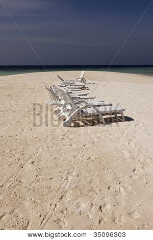 leeren Strand