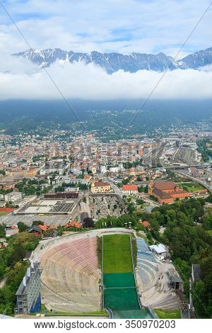 Bergisel Ski Jumping, Innsbruck, Austria. Austria Landmark