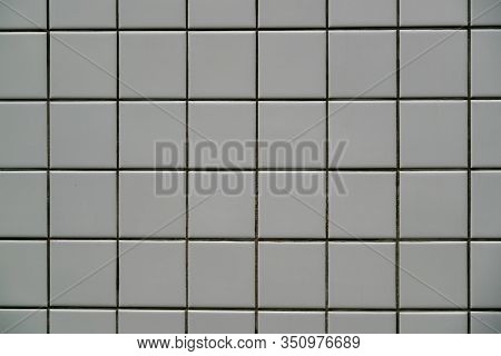 Glay Pattern Mosaic Wall Background And Texture