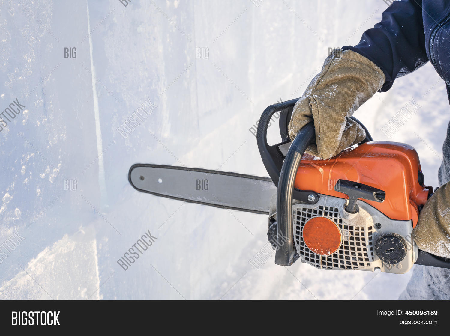 Making Ice Sculptures Image & Photo (Free Trial) Bigstock