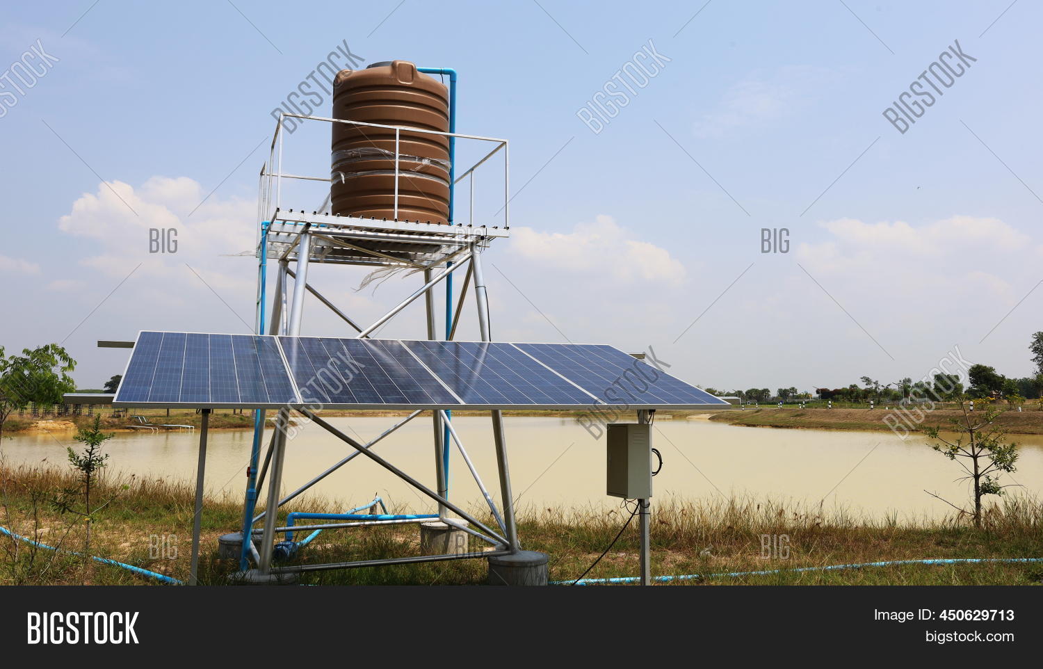 Water Tanks Solar Image & Photo (Free Trial) Bigstock
