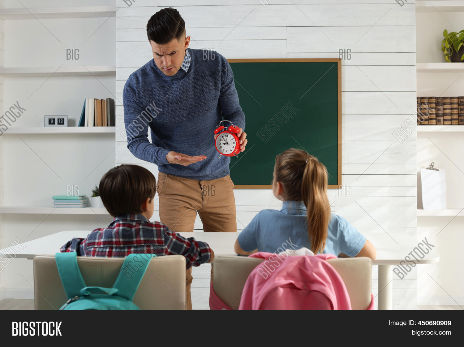 Teacher Alarm Clock Image & Photo (Free Trial) Bigstock