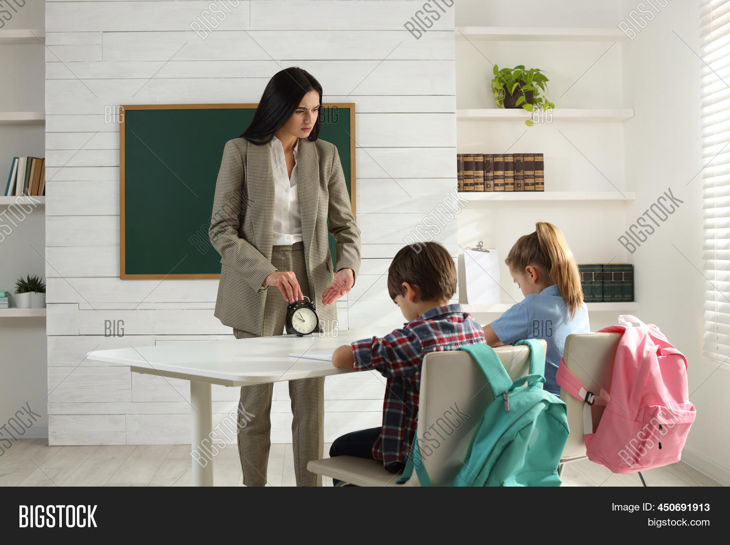 Teacher Alarm Clock Image & Photo (Free Trial) Bigstock