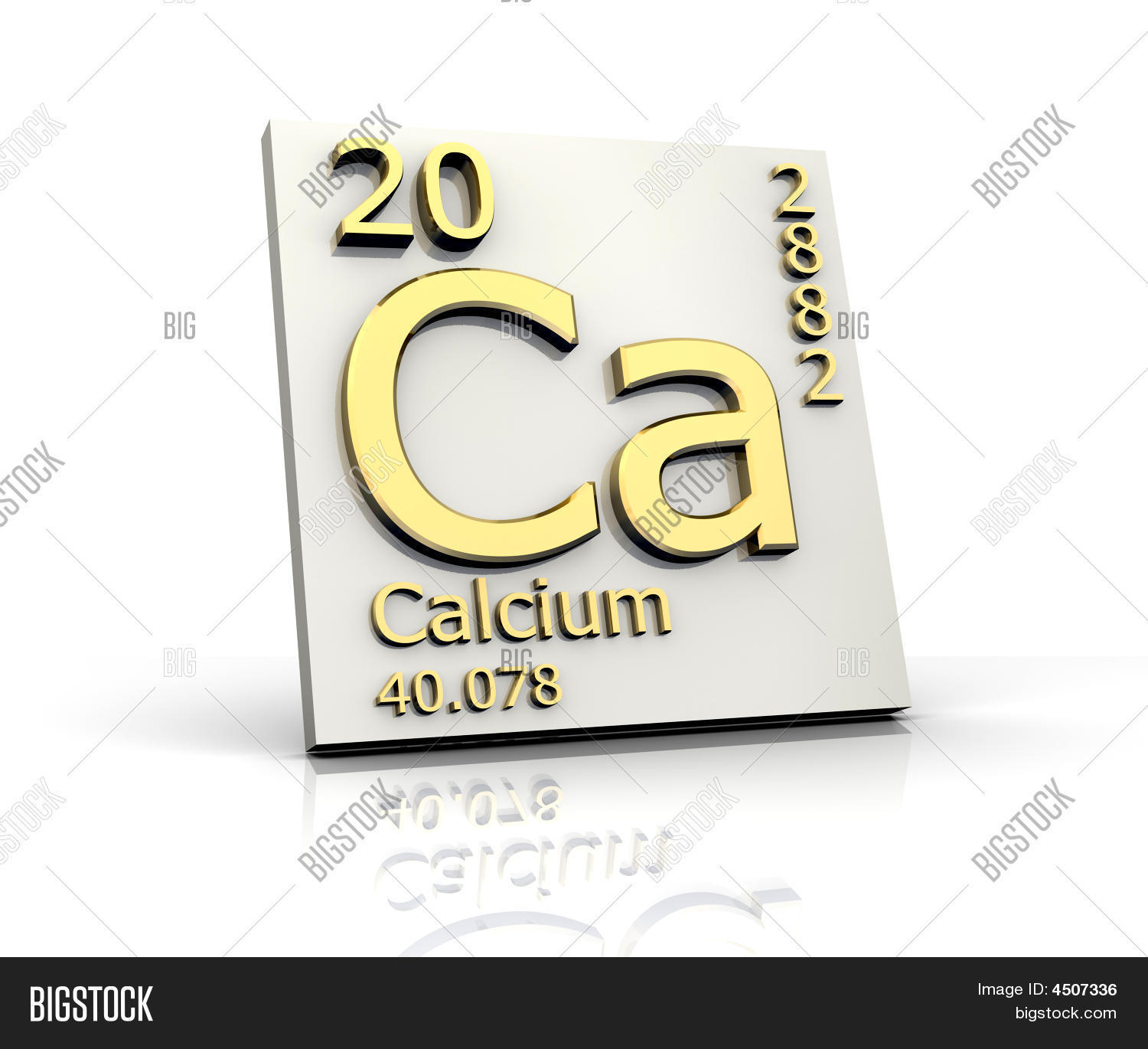 Calcium Form Periodic Image & Photo (Free Trial) | Bigstock