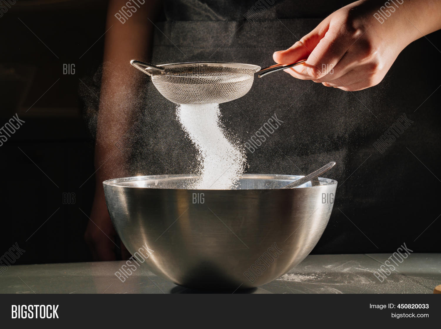 Powdered Sugar Flour Image & Photo (Free Trial) Bigstock