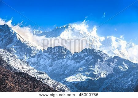 Kangchendzönga ist das dritte höchste Berg