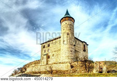 Medieval Castle In Europe In Czech Republic 